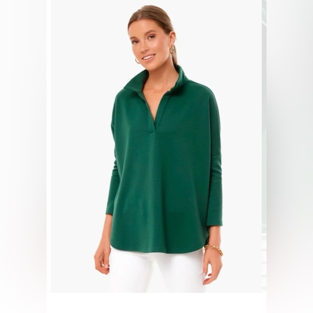 Pomander Place Emerald Green Blouse